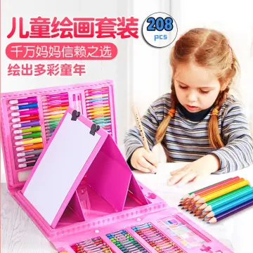 NEW!! 168 PCS Kids Super Mega ART Coloring Set