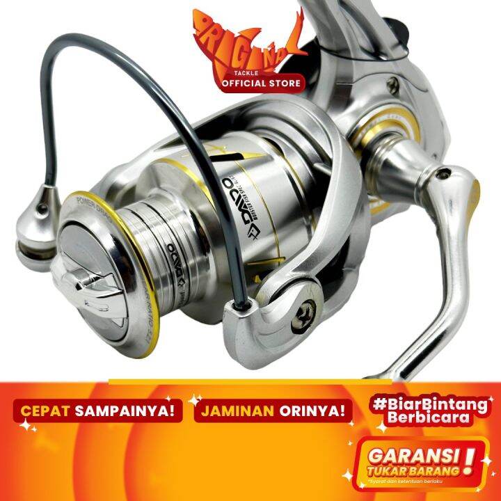 Reel Power Handle Spinning Daido Icarus 7BB Graphite 800 1000 2000 3000 4000 6000 Lazada Indonesia