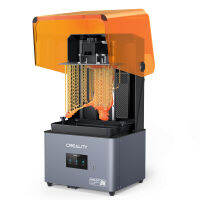 เครื่องพิมพ์3D HALOT-MAGE Creality,ปริ้นเตอร์ไวต่อแสง UV ความละเอียด8K หน้าจอขาวดำ10.3 และหน้าจอสัมผัส4.3 ความแม่นยำสูงรางอินทิกรัล Z สองแกนมีขนาด