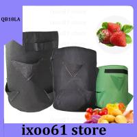 ixoo61 store 5 7 10 Gallon Garden Strawberry Planter Grow Bag Flower Fabric Pots Home Non Woven Jardin Veg  Tomato Planting Container