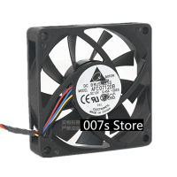 Q หม้อน้ำ Cooling Cooler พัดลมสำหรับ DELTA AFC0712DB 7015 DC 12V 0.45A CPU 4Pin PWM 70X70X15MM 5000RPM 2 Ball Bearing