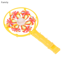 Family Flower Flash Sale 5pcs เด็กกลางแจ้งเล่นเกมกังหันลมนกหวีดของเล่นเด็ก coloful