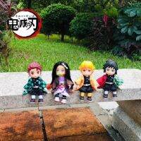 ของเล่นเวอร์ชันน่ารัก Action FIGURE Anime ตุ๊กตาโมเดลป๊อปมาร์ทฆ่าปีศาจ Katsutai Tanjirou Nezuko Zentomyoka Giyuu