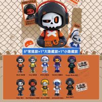 【LZ】☍ↂ✹  Mr Bone Mysterious Blind Box Jogo para Homem Figura De Ação Bonito Caixa Surpresa Modelo De PVC Decoração Da Boneca Presente De Aniversário