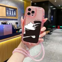 เคส A54โซ่กันตกสำหรับ OPPO A17K A16S A16E A53 A15S A9 A12 A76สายคาดที่คล้อง A77S A96 A95 4กรัม A75 5กรัม A5 2020 A57 Z