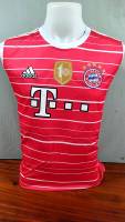 เสื้อกีฬาเเขนกุด/เสื้อซ้อมกีฬาผู้ชายทีมสโมสรฟุตบอลไบเยิร์นมิวนิก (Bayern Munich) ตัวใหม่ฤดูกาล 2022-2023