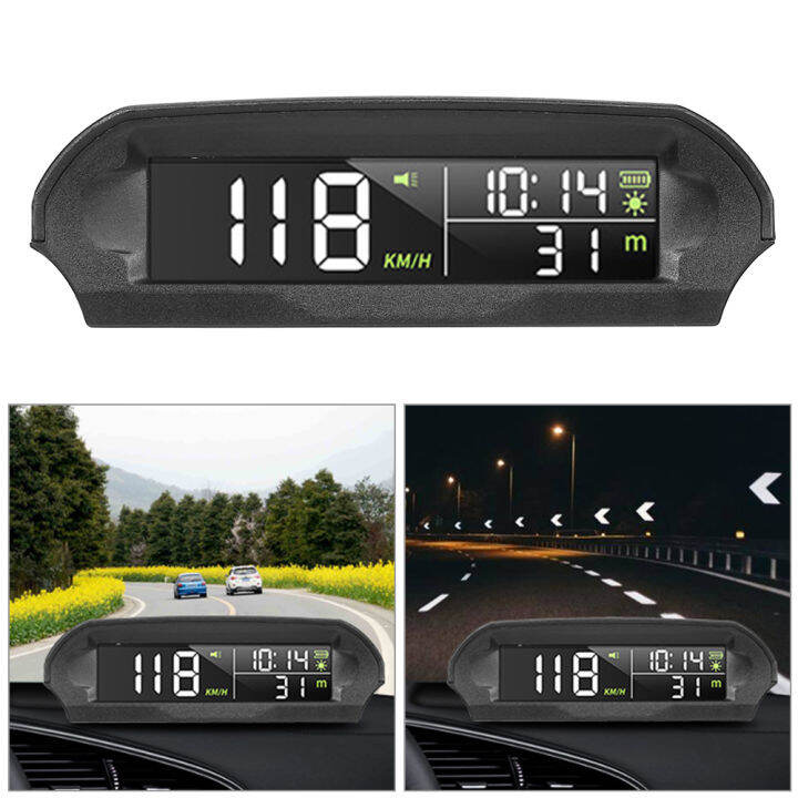 Car Wireless HUD GPS Speedometer OBD2 HUD Display Digital X98 Car Head