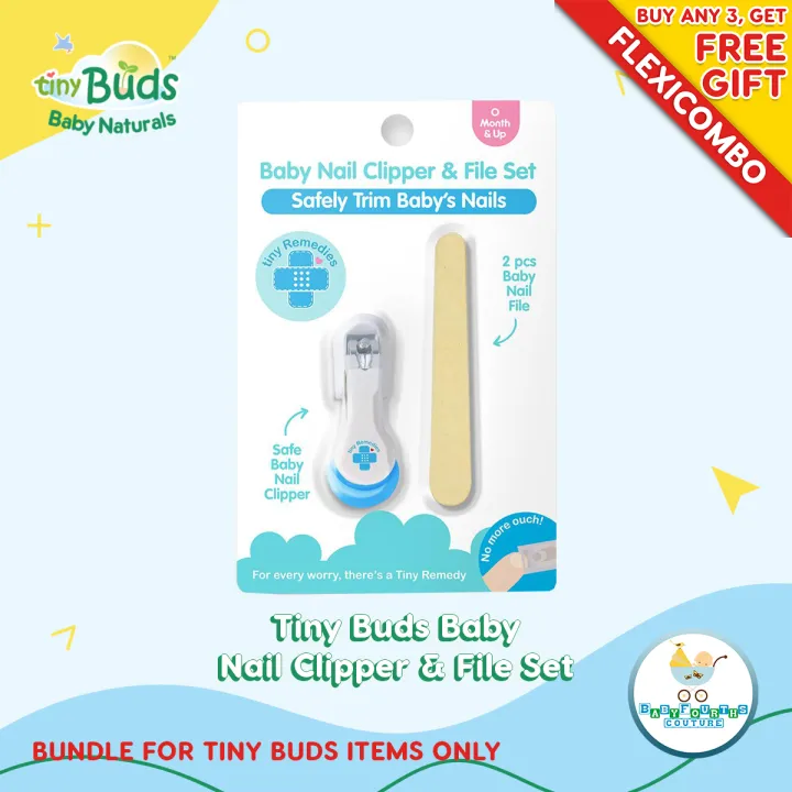 Tiny Buds Baby Nail Clipper and File Set | Lazada PH