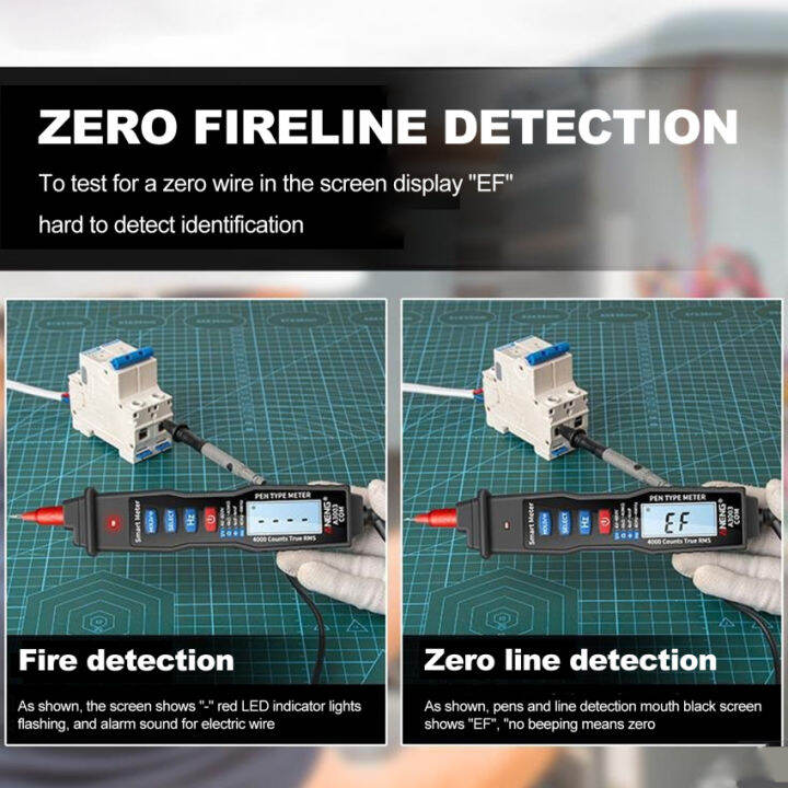 a3003ดิจิตอลสากล-panee-เครื่องมือนับ4000และไม่สัมผัส-ac-dc-แรงดันไฟฟ้าตัวเก็บประจุ-teste