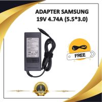 ADAPTER NOTEBOOK SAMSUNG 19V 4.74A (5.5*3.0) / อะแดปเตอร์ซัมซุง + แถมสายไฟ