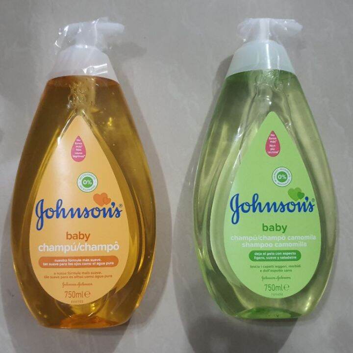 Johnson's Baby Shampoo Regular or Chamomile (750ml) Lazada PH