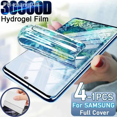 4-1PCS For Samsung Galaxy S22 S23 Ultra S21 S20 Plus FE Screen Protector Note 20 10 9 S 10 9 Lite Plus E S20FE A52 5G S 22 Film