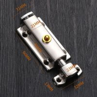 【LZ】✢◆  3/4/6 Inch Self-Elastic Door Latch Bolts Button Door Latch Bolt Bolt Lock Sliding Bolt Home Hardware Gate Safety Door Lock