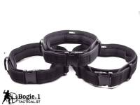 เข็มขัดสนาม เข็มขัดยุทธวิธี พร้อมรองนวม รุ่น 3 เส้น Bogie1 - (3 Tactical Belt Set by Bogie1) เข็มขัดยุทธวิธี เข็มขัดนวม