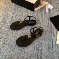 C0D Chanell 2021ใหม่น้ำหอมขนาดเล็กรองเท้าแตะ Camellia ฤดูใบไม้ผลิและฤดูร้อนใหม่รองเท้าแตะดอกคาเมลเลีย Flip-Flop รองเท้าแตะ