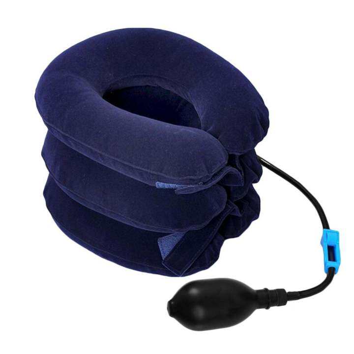 PortableThickened Inflatable NeckStretcher CervicalTraction Device Neck ...