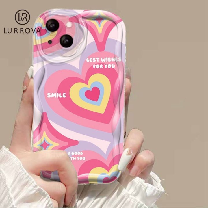 เคส-oppo-a57-a58-a98-a78-4g-a79-a77s-a55-a17-a17k-a16-a15-a54-a93-a95-a96-4f-5f-a76-f9-a12-a3s-a7-a94-reno-pro-a9ไล่ระดับสีสีชมพูสดใสเคสโทรศัพท์ทำจากซิลิโคนรูปหัวใจ