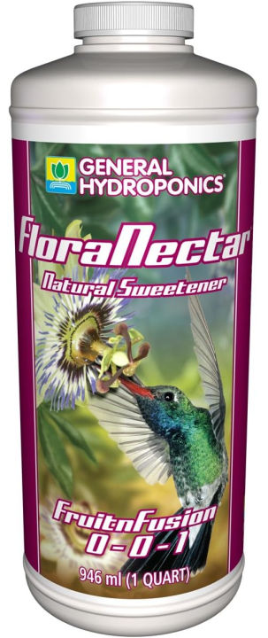 General Hydroponics FloraNectar Fruit-n-Fusion Sweetening Fertilizer, 1-Quart White