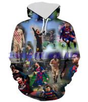 （xzx  31th）  (all in stock xzx180305)Messi 3d full printing can customize 2023 high-quality Hoodie 16