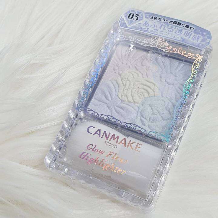 CANMAKE Glow Fleur Highlighter No.3 ไฮไลท์สีสวยจากญี่ปุ่น ของแท้ 100