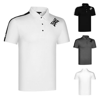 Golf mens top lapel polo shirt casual short-sleeved T-shirt golf sportswear jersey UTAA ANEW PEARLY GATES  Malbon Callaway1 Le Coq PING1✲✿