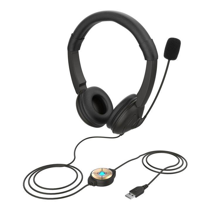 usb-wired-headset-with-noise-cancelling-microphone-on-ear-computer-headphone-call-center-earphone-volume-control-speaker-mic