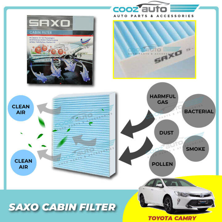 Toyota Camry Saxo Cabin Air Cond Aircond Replacement Filter Lazada