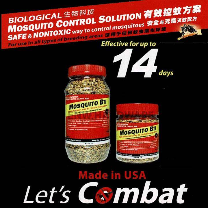 Non-Toxic Biological Mosquito Control Solution-Mosquito BTI 250gm | Lazada