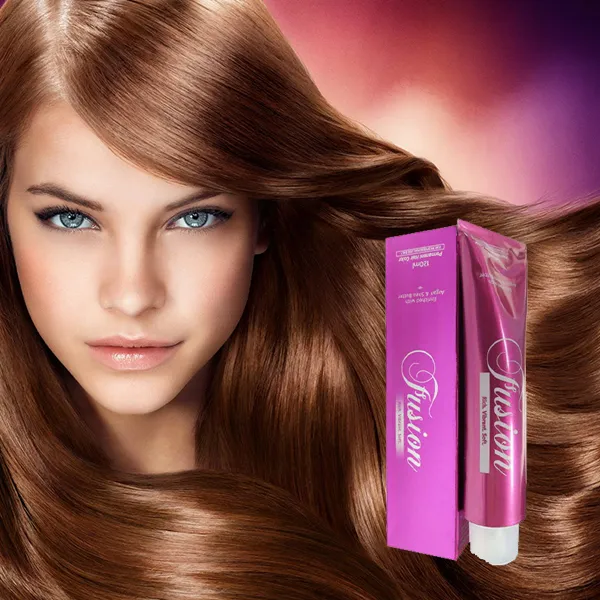 1 tube Fusion Hair Color Creme 120ml  Light Golden Brown Fashion  Permanent Hair Color | Lazada PH