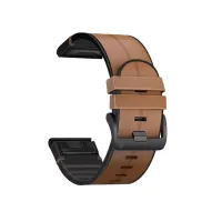 สายรัดข้อมือหนังซิลิโคนสำหรับ Garmin Fenix 6 6X Pro 7 7X 5 5X Plus Epix Strap สร้อยข้อมือ Enduro 2 MK1 MK2i 22Mm 26Mm ชิ้นส่วนสายนาฬิกาข้อมือ