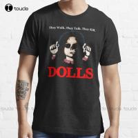 Dolls Trend T-Shirt Halloween Kawaii Shirt Custom Aldult Teen Unisex Digital Printing Tee Shirts Xs-Custom Gift New Popular 4XL 5XL 6XL