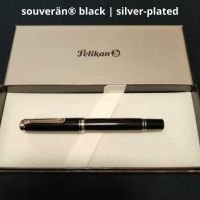 ~【Direct from Japan】 The royal road of fountain pens. Daily Book [New] Pelican M Black × Silver