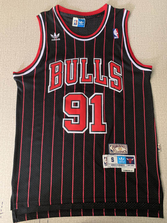 ready-stock-hot-authentic-sports-jersey-mens-chicago-bulls-91-dennis-rodman-soul-swingman-alternate-black-jersey