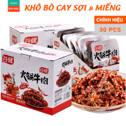 Thịt bò khô sợi, khô bò miếng cay ngon thơm đậm vị Trùng Khánh