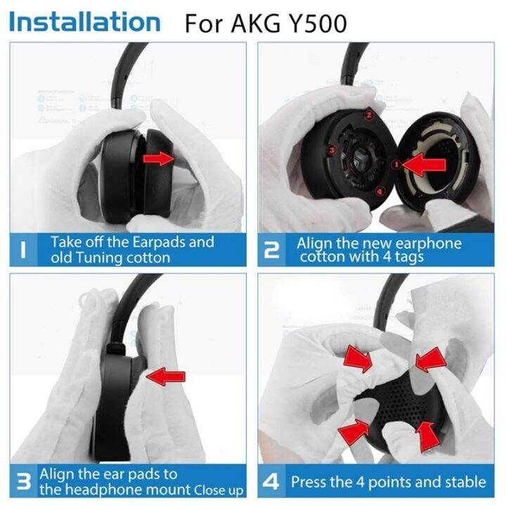 ear-pads-ear-cushion-ear-cups-ear-covers-replacement-for-akg-y500-500-headphone-repair-parts-black