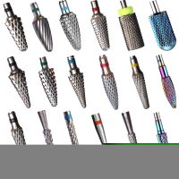 1PC Tungsten Nail Drill Bit Milling Cutter Carbide Electric Nail Machine Polishing Glitch Acrylic Gel Removal Grind Accessories