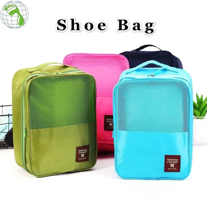 BB001 Travel Storage Bag Three Layers Portable Shoe Organizer Lazada PH