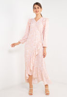 Lubna - Printed Wrap Dress