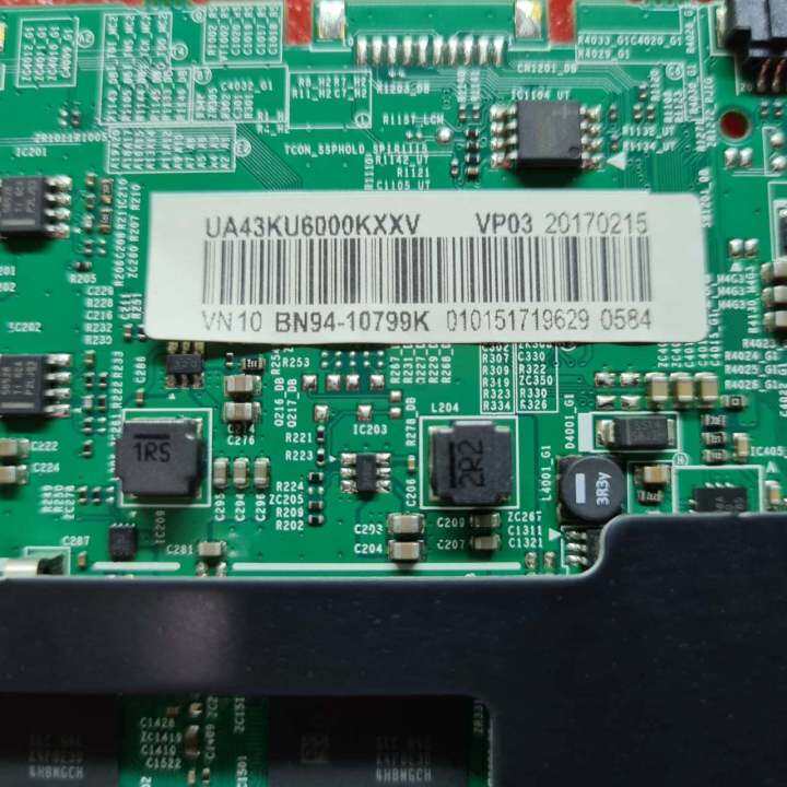 เมนบอร์ด-main-board-samsung-ua43ku6000k-พาร์ท-bn94-10799k-bn94-10799-bn94-11896x-อะไหล่แท้-ของถอดมือสอง