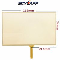 ☋∋✱ New 5inch Touch screen panels for LMS500HF07 LMS500HF07-002 LMS500HF07-102 Touch screen digitizer panel replacement Glass