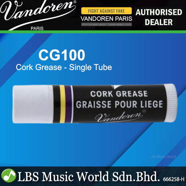 Vandoren Paris CG100 Cork Grease Tubes for Woodwind Instruments (CG 100) Lazada