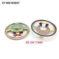 2pcs/lot New Ultra-thin speaker waterproof 8 ohms 2 watt 2W 8R speaker Diameter 77MM 7.7CM thickness 20MM