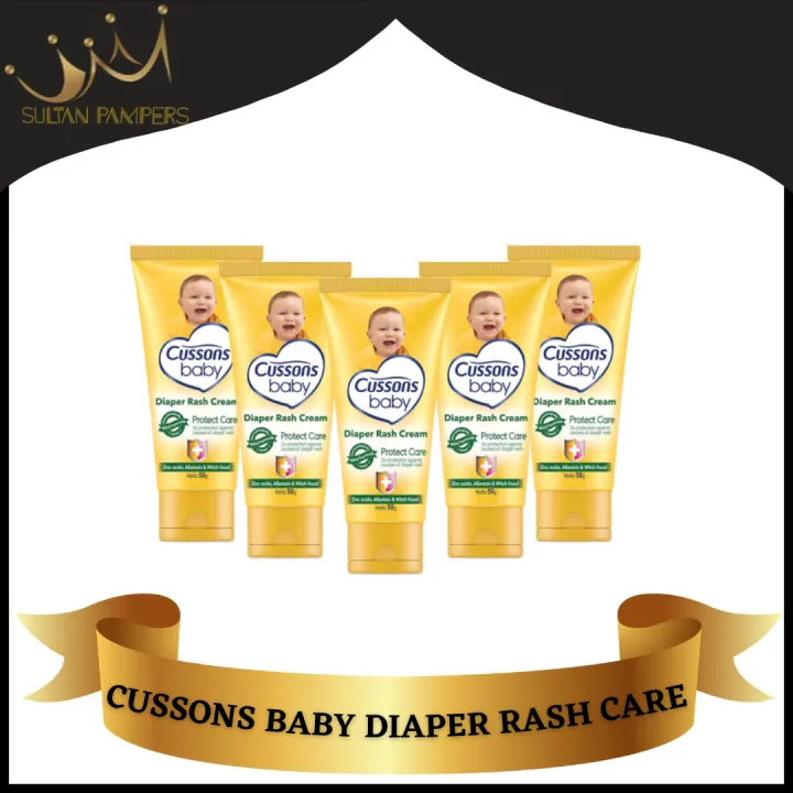 Cussons Baby Cream Diaper Rash Krim Bayi Anti Ruam Popok 50gr Sultan