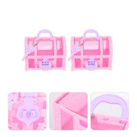 〖Margot decoration〗 Box Treasure Jewelry Girls Keepsake Boxes Little Girl Kids Gift Case Toy Trinket Mini Lock Toys Makeup Pretend Toddler Suitcase