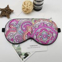 [Koala Travel] ผ้าไหมผู้หญิง Sleep Eye Mask แบบพกพา Eyepatch Nap Eye Patch Rest Blindfold Eye Cover Sleeping Mask Night Eyeshade 28ED