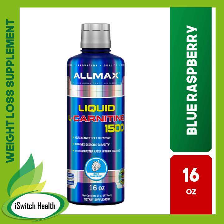 All Max Nutrition Liquid LCarnitine Weight Loss 16 Fl. Oz. 32