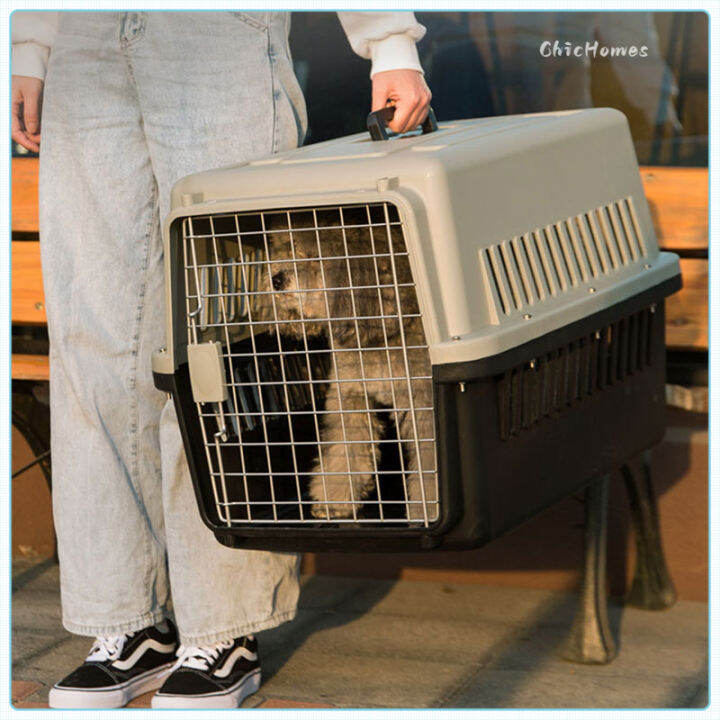 carrier travel cage dog cat crates airline approved cage Included