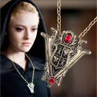 Ag Twilight สร้อยคอ จี้รูปดวงจันทร์ Volturi ของขวัญ