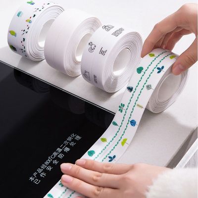 Waterproof Sticker for Kitchen Sink Acrylic Dishwasher Stove Toilet and Edge Countertop Waterproof Adhesives Tape