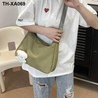 Fashion pure large capacity one shoulder bag female cute little summer pendant contracted joker inclined